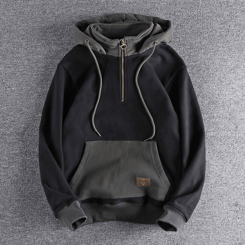 Alexander – Long Sleeve Hoodie With Zipper And Pockets