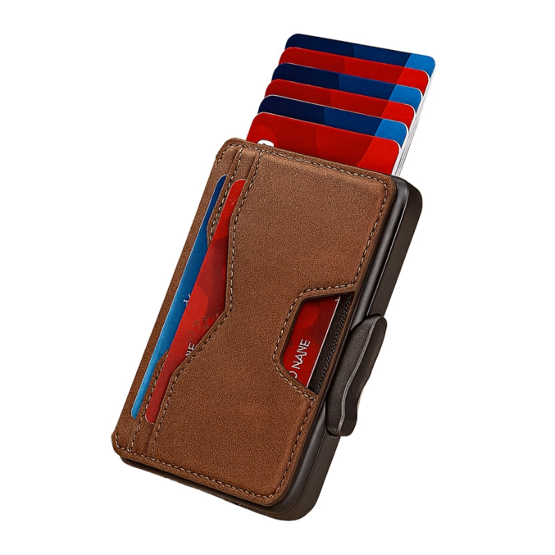 Jonas – Magnetische Kaarthouder met RFID-Bescherming voor Veilige Opberging Velani