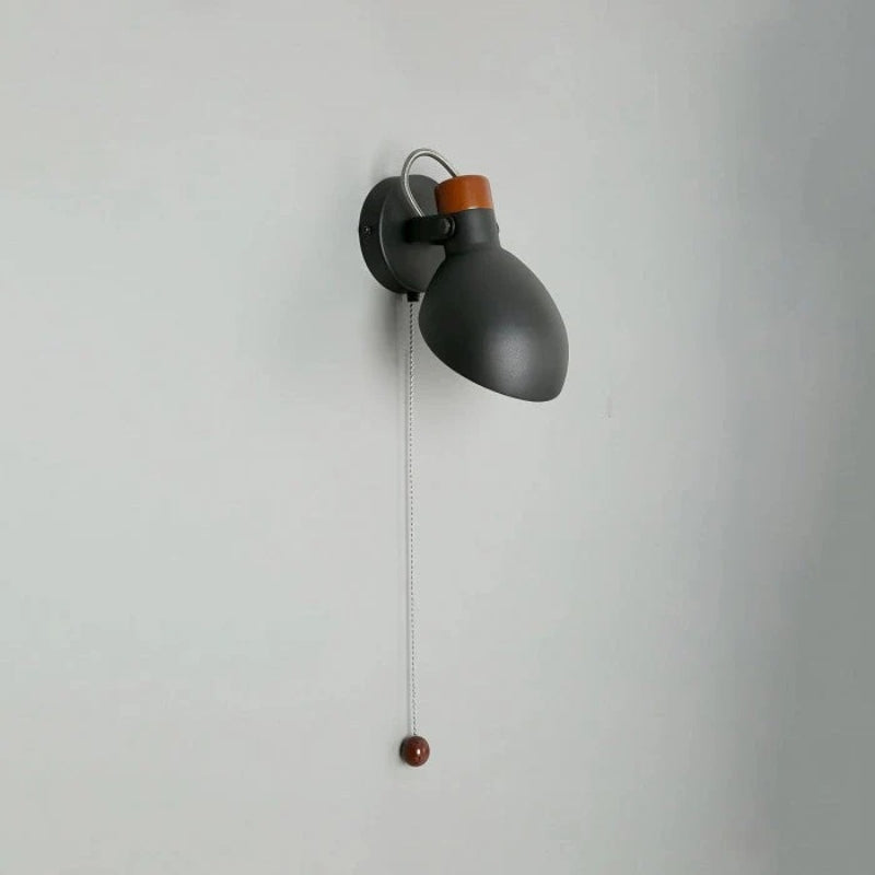 GlowBend – Swivel Wall Lamp with Pull Cord Switch