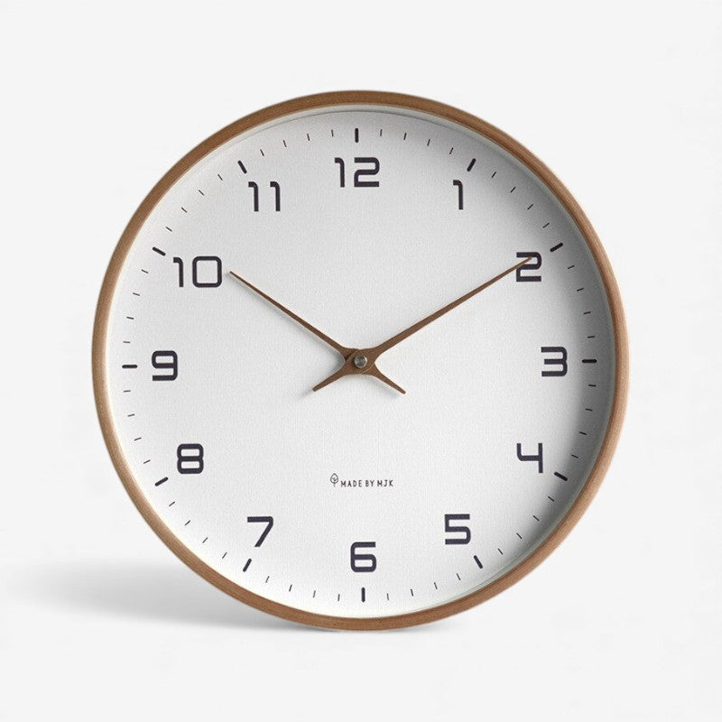 ClockEase – Moderne Ronde Wandklok met Duidelijke Numerieke Weergave Velani