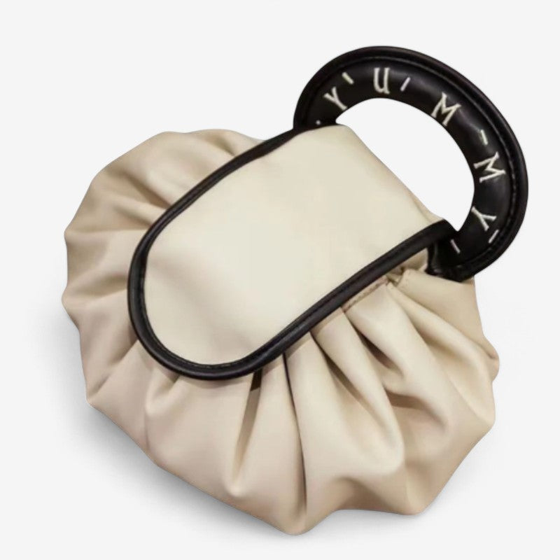 Margaret – Grote Capaciteit Draagbare Make-up Tas met Trekkoord Velani