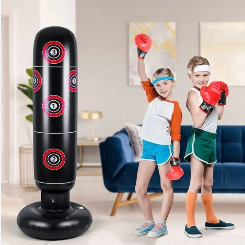 StrikeForm – Standing Punching Bag with Pattern Print