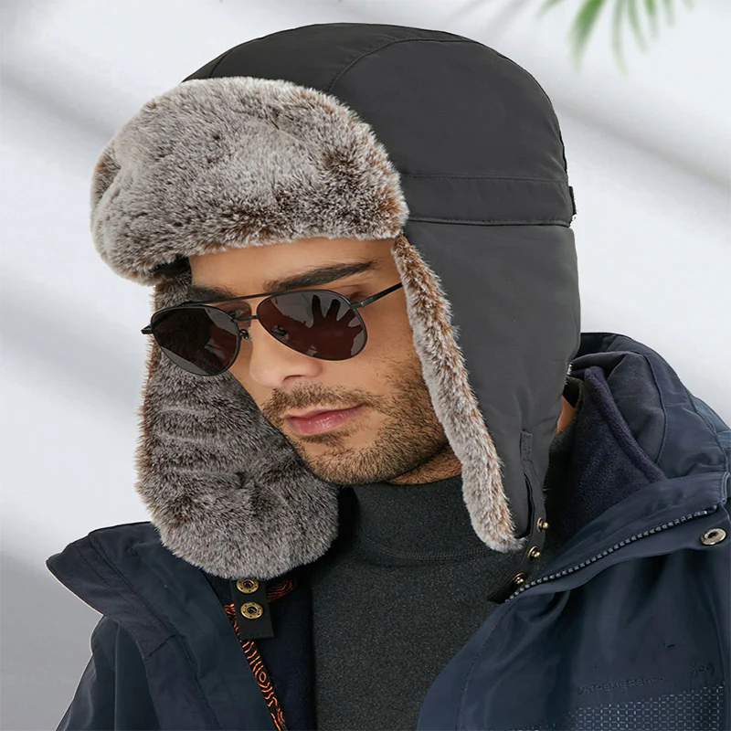 Monet – Gorro polar ajustable con solapas largas