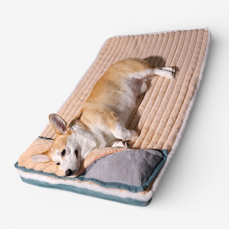 CozyPaw – Portable Pet Bed with Cushion and Adjustable Design