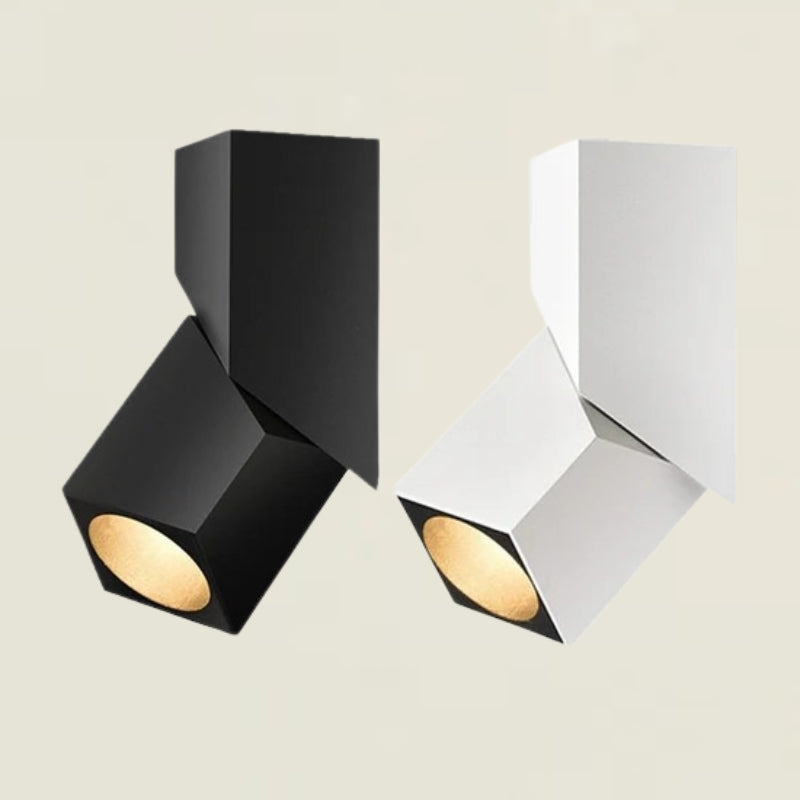LumiFlex – Adjustable Square Downlight with Rotation Function