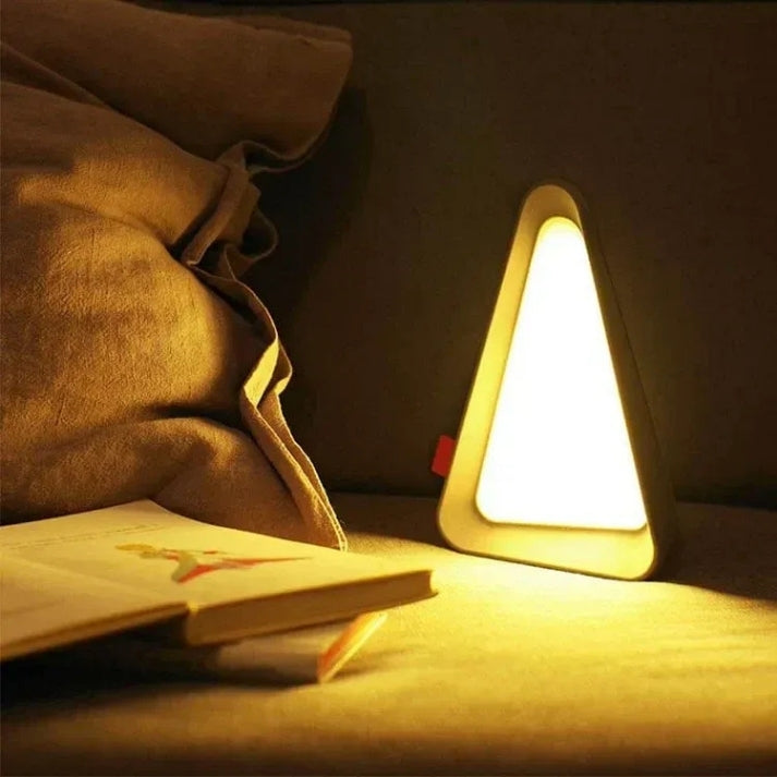 GlowEase – Wireless LED Table Lamp with Adjustable Brightness