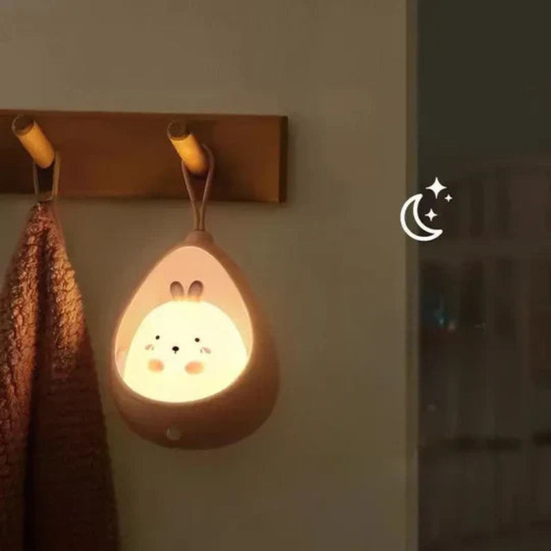 BuddyGlow – Rechargeable Cat-Shaped Night Light for Children