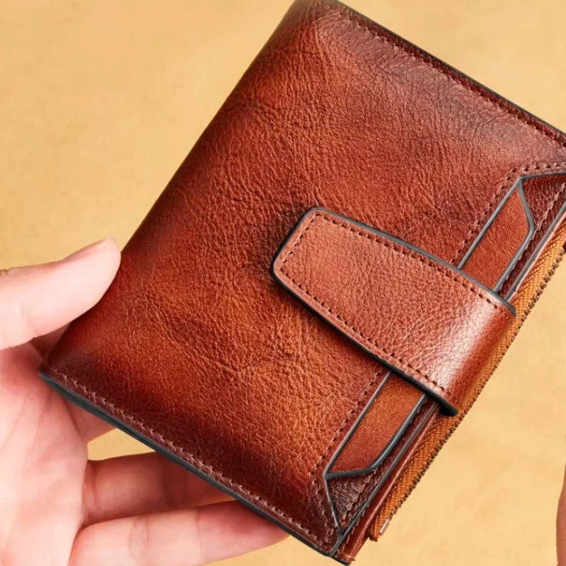 Pieter – RFID-portemonnee met ritssluiting en kaarthouders Velani