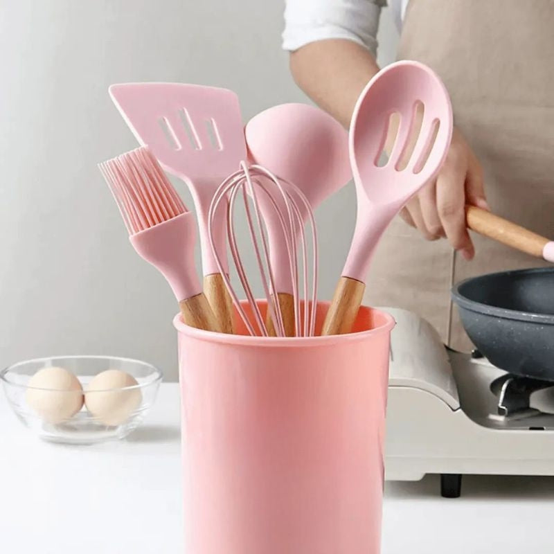 CookEase – Kookset met Ronde Opbergemmer Velani