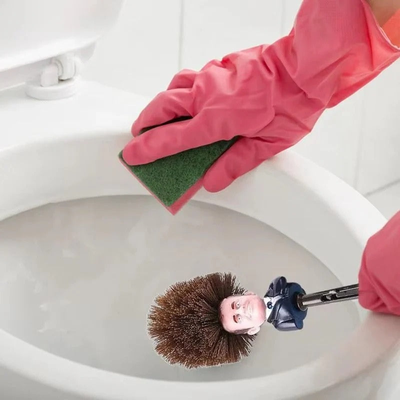 CleanEase – Toilet Brush with Base for Home Use