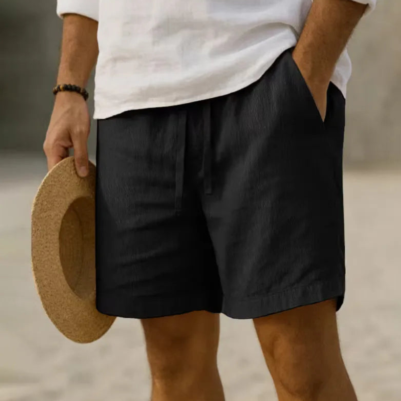 Men's Relaxed Fit Casual Shorts with Drawstring
