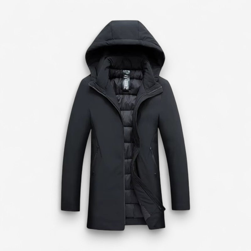 Jayden – Gewatteerd Jack met Lange Mouwen en Verstelbare Capuchon Velani