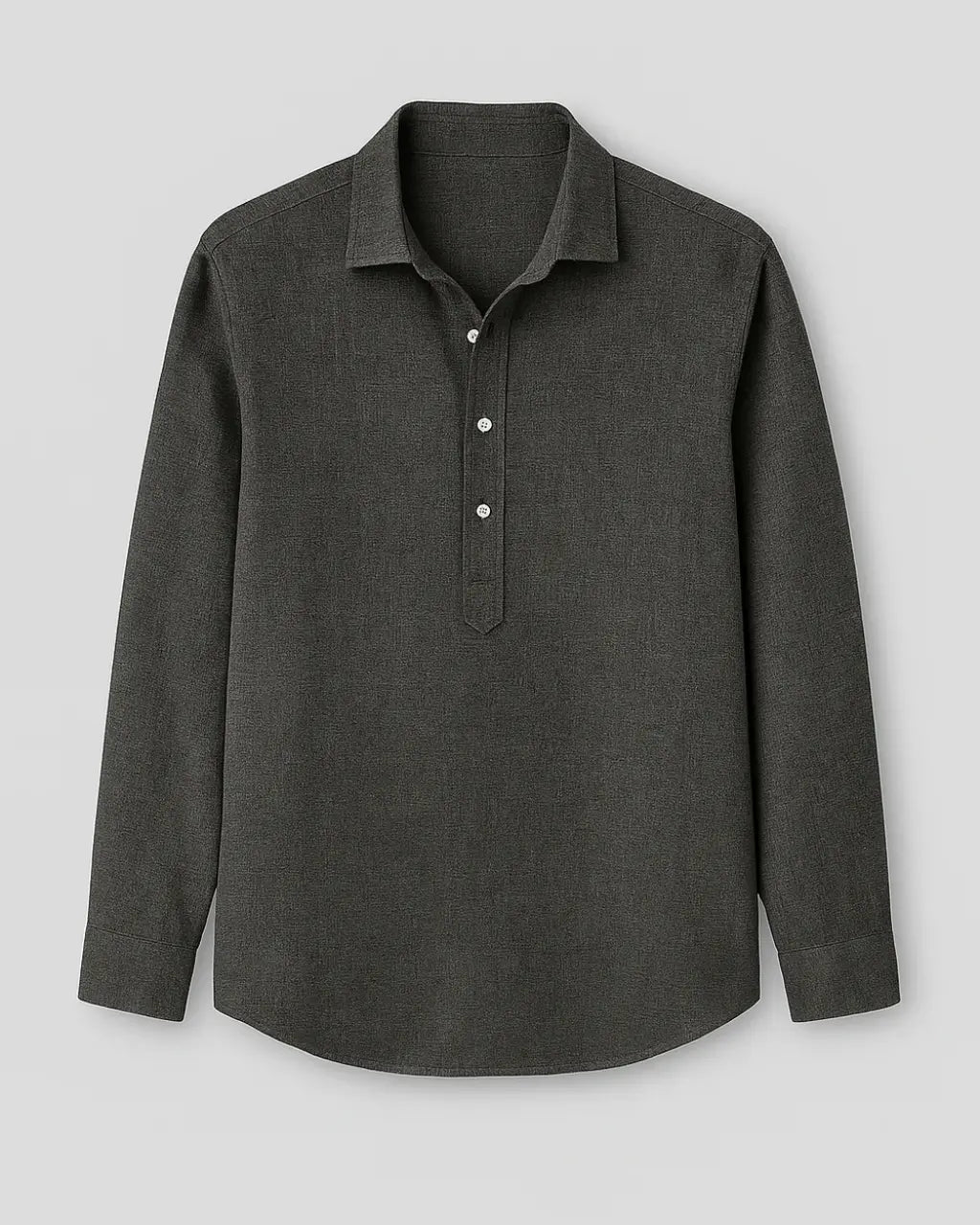 Linnen Overhemd – De Verheven Essentiële Editie-Shirts-Velani-Grijs-S-Velani