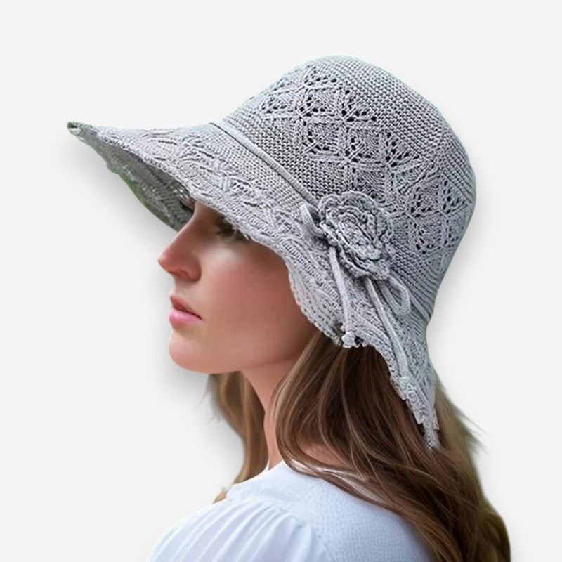 Emma – Women's Round Hat with Breathable Design