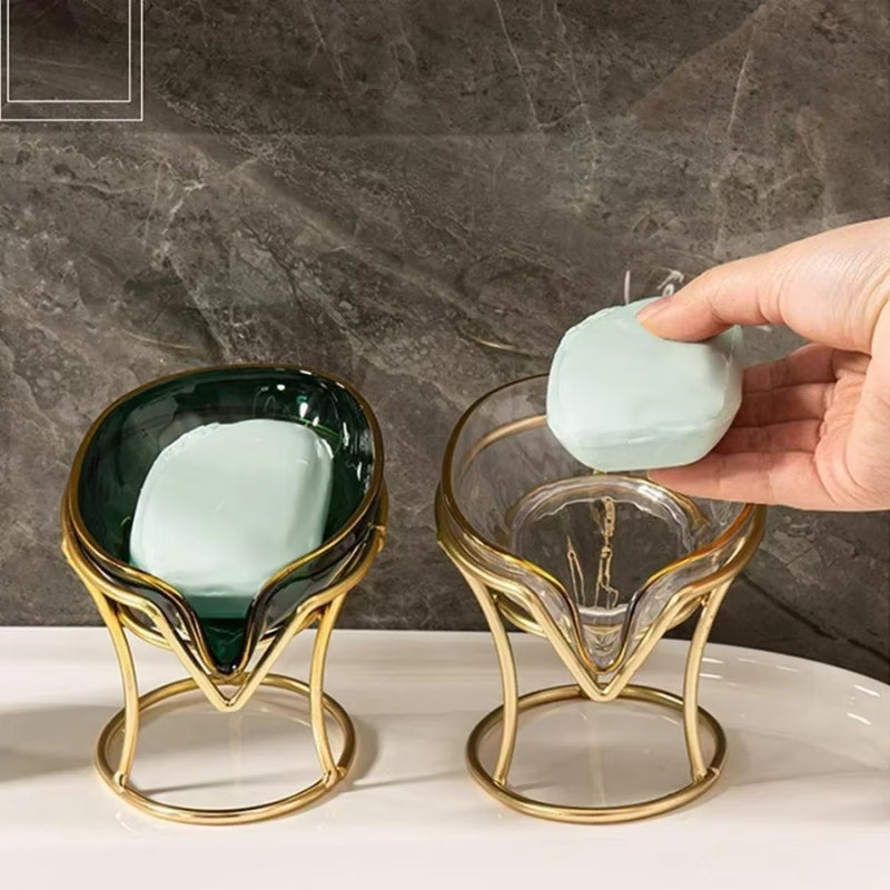 PureHold – Self-draining Soap Dish with Storage Plate