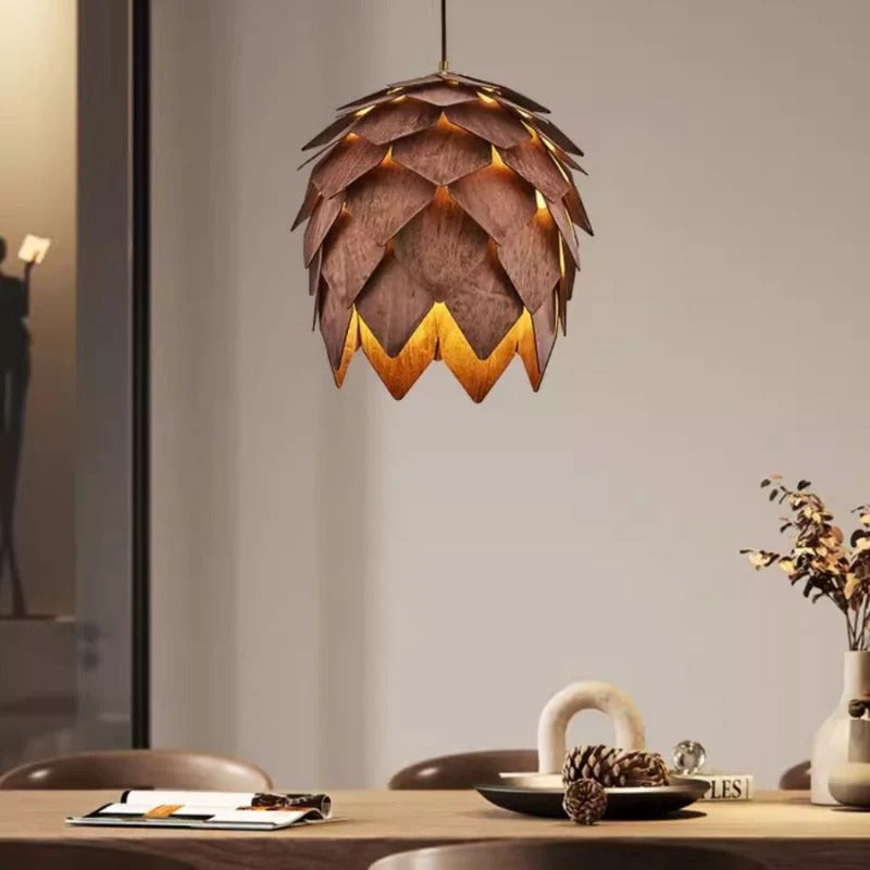 PineGlow – Decorative Pendant Lamp with Pine Tree Design