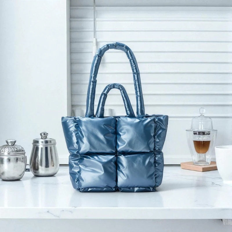 Emily – Gewatteerde schoudertas met ritssluiting Velani