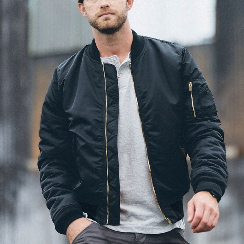 Otro – Chaqueta multibolsillos con cierre de cremallera