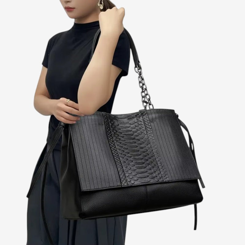 Kimberly – Handtas met Grote Capaciteit, Ritssluitingen en Handvat Velani