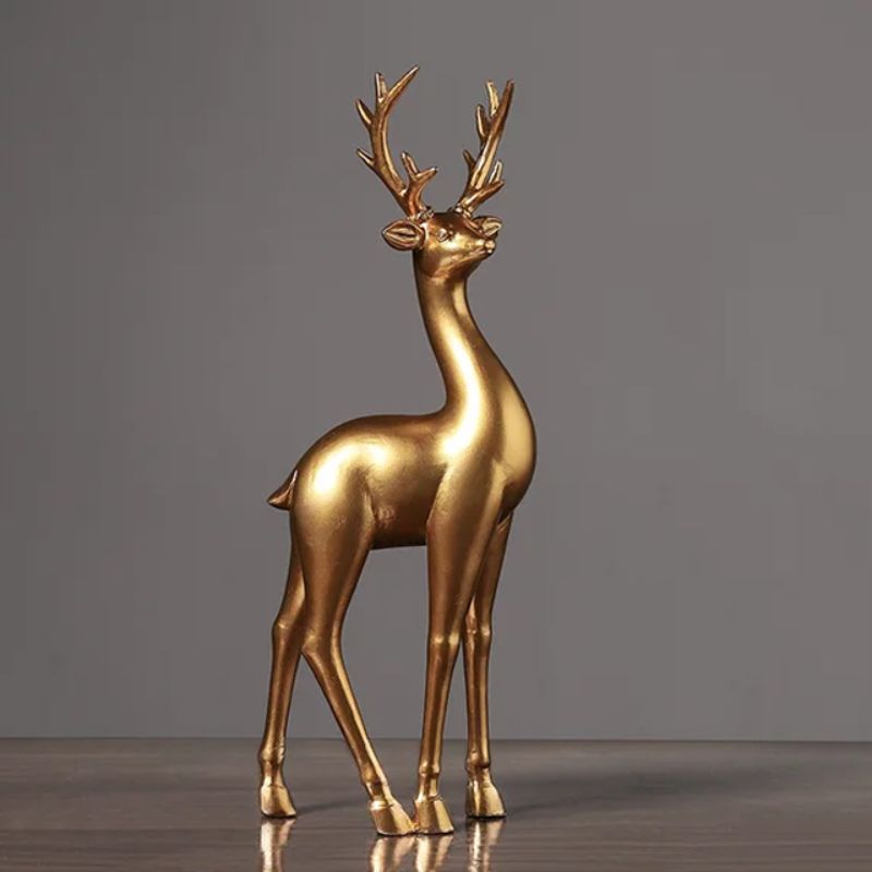 ArtProwl – Decorative Animal Statue with Walking & Sitting Pose