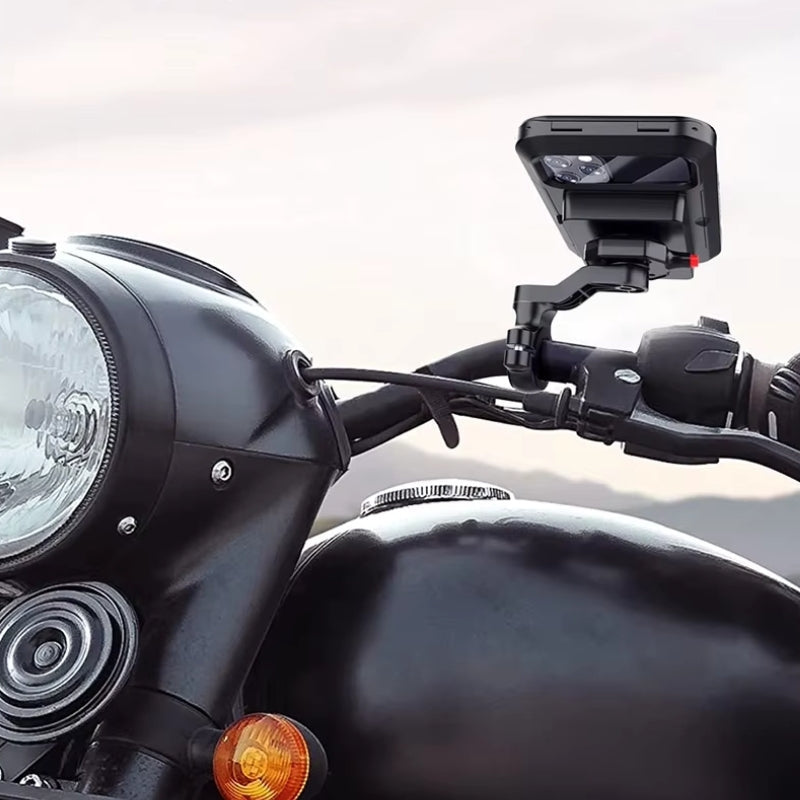 FlexiDock – Bike/Motorcycle Phone Holder with Adjustable Clamp