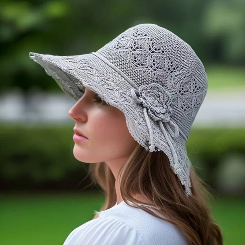 Emma – Women's Round Hat with Breathable Design