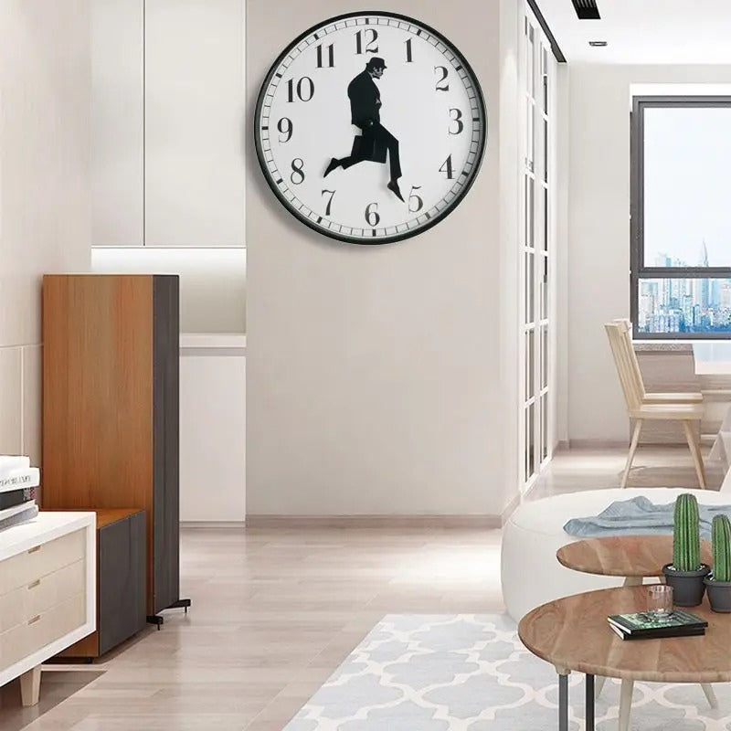 TimeLoom – Round Wall Clock with Numbers and Character Markers