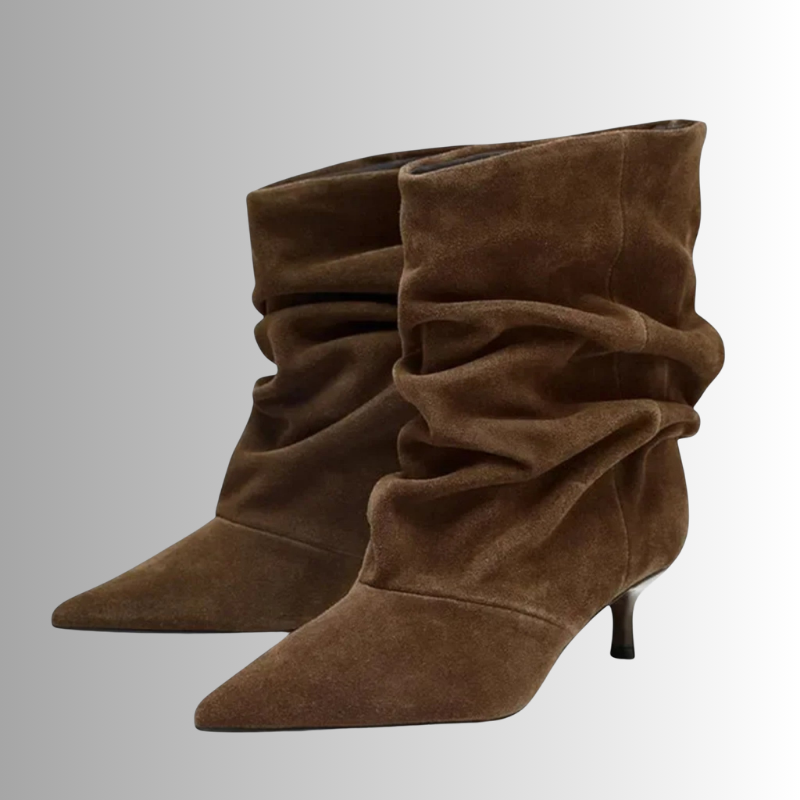 Women’s Ankle Boots Pointed Toe Low Heel