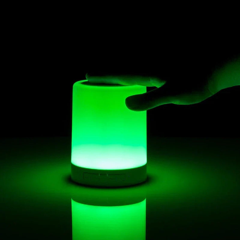 SoundGlow – Bluetooth Speaker with Mood Lighting Lamp