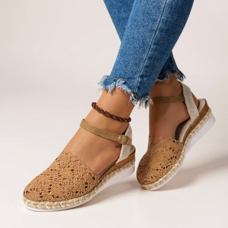 Women’s Ankle Strap Sandals Thick Sole