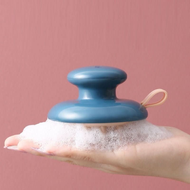 ScalpEase – Manual Scalp Massage Brush with Round Bristles