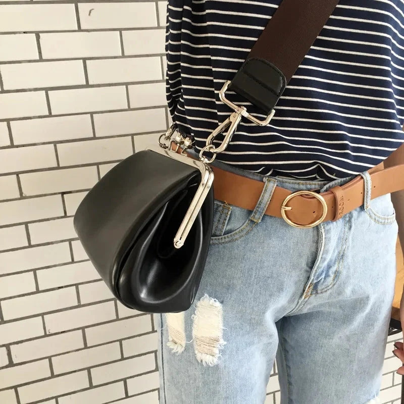 Greta – Crossbody Tas met Brede Schouderriem Velani
