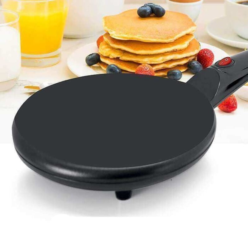 FlipEase – Pannenkoekenmaker met Handgreep en Knopbediening Velani