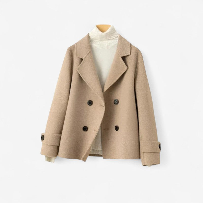 Maria – Jas met lange mouwen, reverskraag en knopen Velani