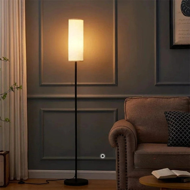 LumaRound – Vloerlamp met Modern Ronde Kop Ontwerp Velani