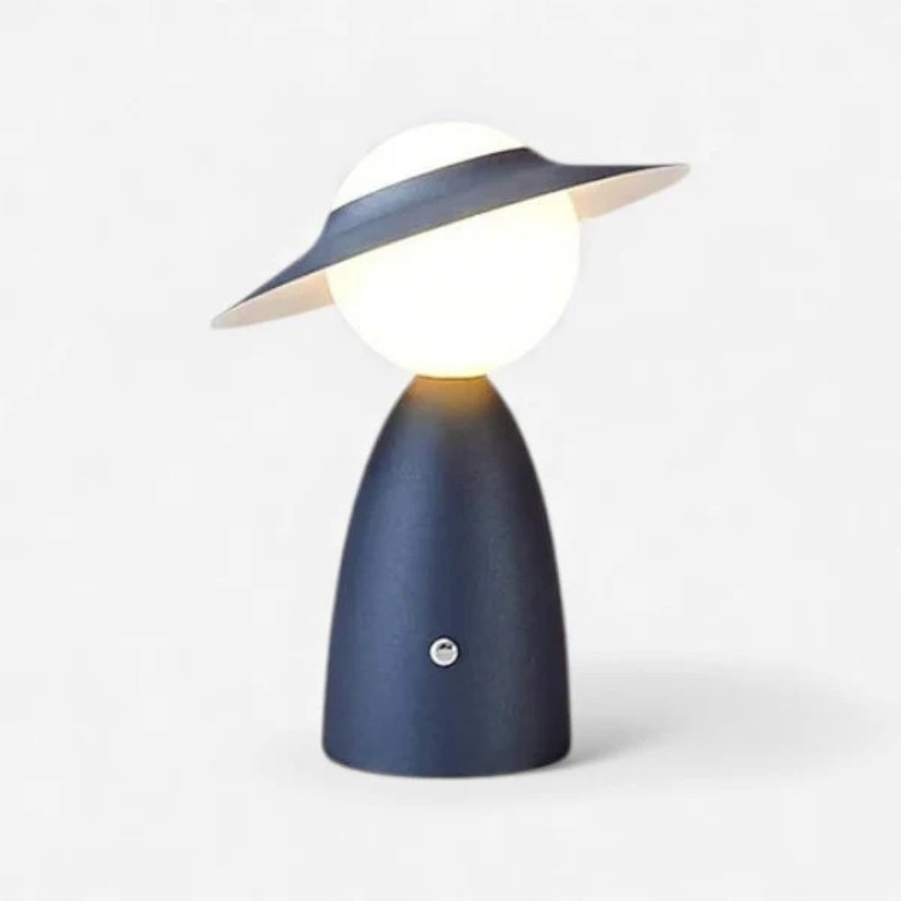 LumaCap – Draagbare LED Tafellamp met Pet-geïnspireerd Ontwerp Velani