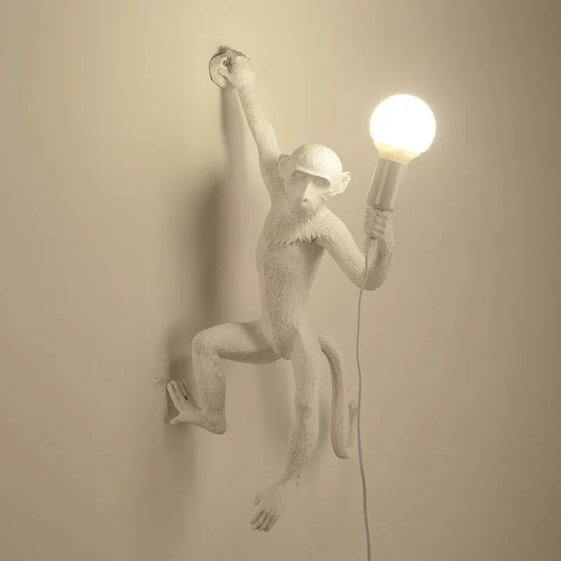 MonoGlow – LED Wall Lamp Monkey Design