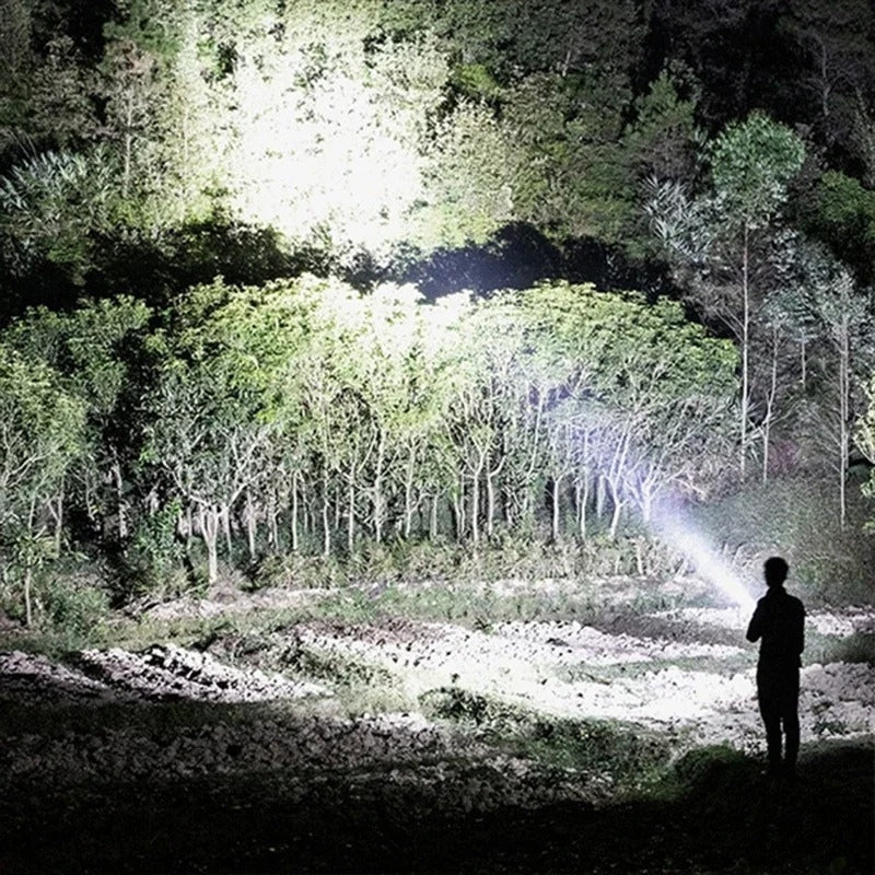 BrightBeam – Rechargeable LED Flashlight with Handle