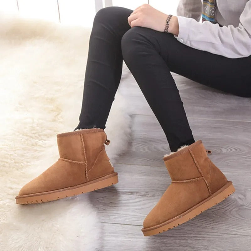 Sophia – Round Toe Boots with Non-Slip Sole