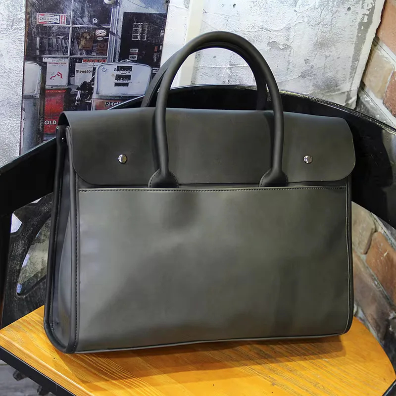 Stylish Briefcase with Removable Shoulder Strap