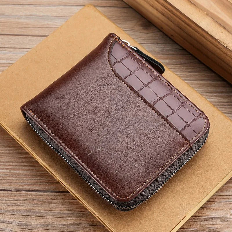 Jochem – Portemonnee met Uniek Design en Ritssluiting Velani