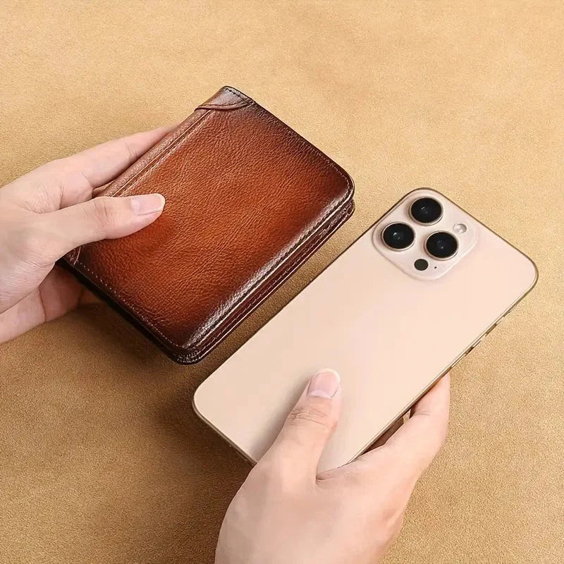 Ruben – RFID slanke bifold-portemonnee met meerdere vakken Velani