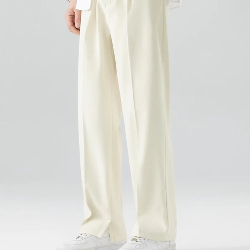 Willie – Losse broek met elastische taille en zakken Velani