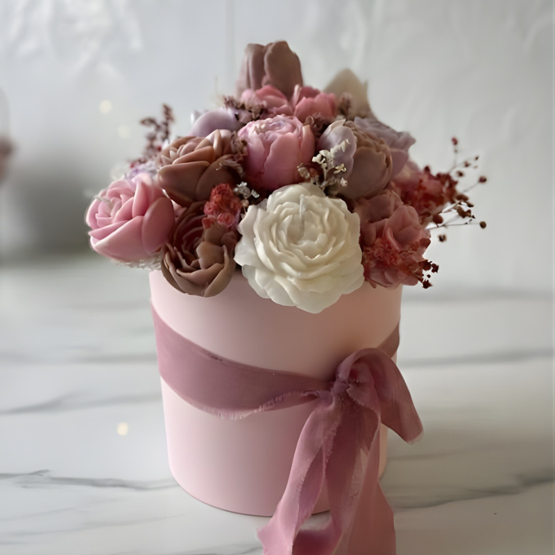 Flower Bouquet with Portable Decorative Arrangement