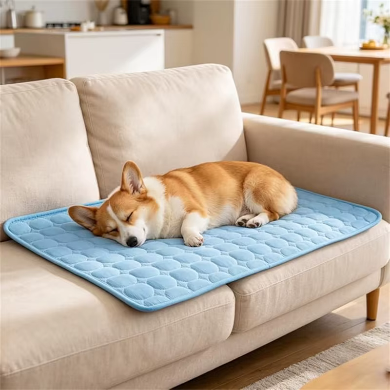 Washable Pet Sleeping Mat with Breathable Surface