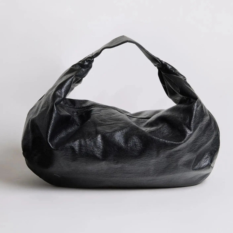 Women Large Shoulder Bag Zip Closure Interior Compartment