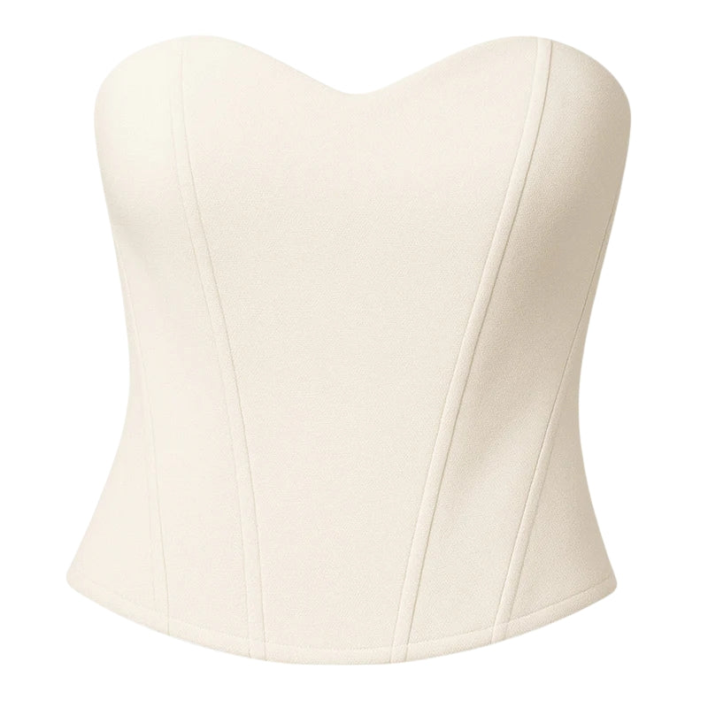 Amira – Slanke pasvorm Korset met Rits aan de Achterkant Velani