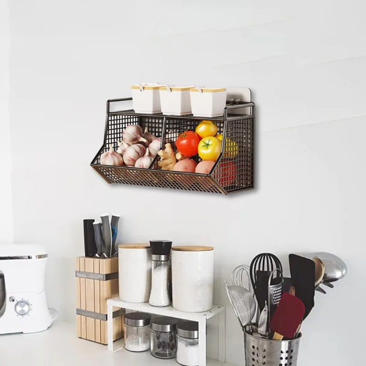 KitchenMate – Hanging Storage Basket for Easy Organization