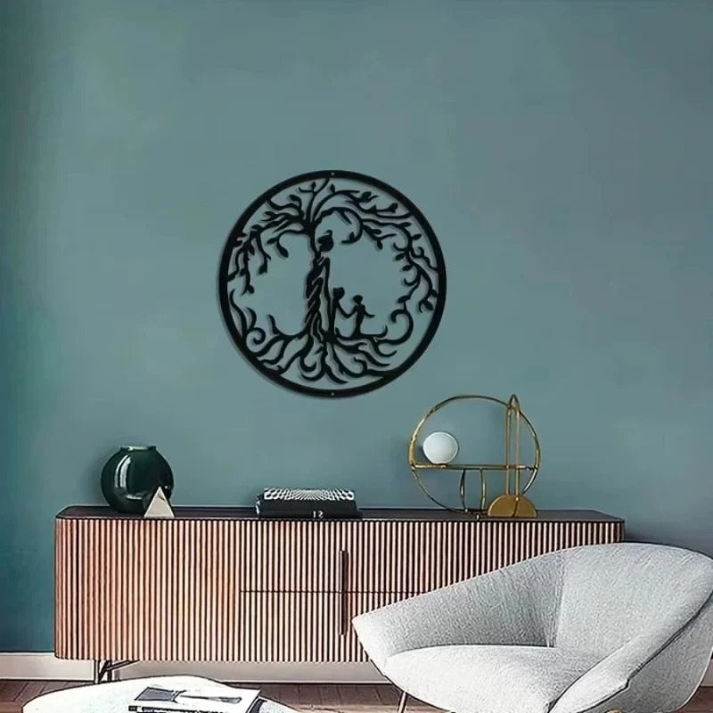 ArborRound – Árbol decorativo para colgar en la pared con diseño redondo