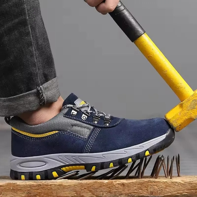 Ryan – Round Toe Sneakers With Adjustable Laces And Anti Slip Grip